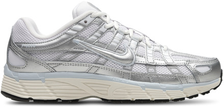 Nike P-6000 Sneakers Dames - Wit - Maat 42 - Mesh/Synthetisch White