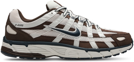 Nike P-6000 Sneakers Heren - Bruin - Maat 41 - Mesh/Synthetisch Brown