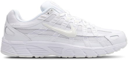 Nike P-6000 Sneakers Heren - Wit - Maat 42 - Mesh/Synthetisch White