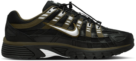 Nike P-6000 Sneakers Heren - Zwart - Maat 42.5 - Mesh/Synthetisch Black