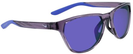 Nike Paarse Geinjecteerde Zonnebril - maat