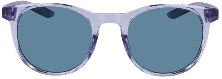 Nike Paarse Ingespoten Zonnebril