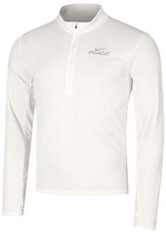 Nike Pacer Flash Half-Zip Hardloopshirt Heren-Crème - XXL