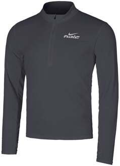 Nike Pacer Flash Half-Zip Hardloopshirt Heren-Donkergrijs - L,XL,XXL