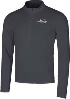Nike Pacer Flash Half-Zip Hardloopshirt Heren-Donkergrijs - S,M,L,XL,XXL