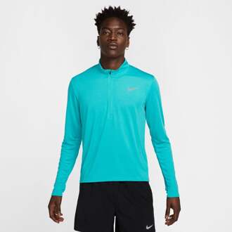 Nike Pacer Half-Zip Hardloopshirt Heren turkoois - XXL