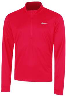 Nike Pacer Half-Zip Longsleeve Hardloopshirt Heren-rood