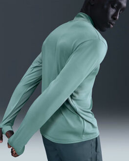 Nike pacer men's dri-fit 1/2-zip ru hardloop t-shirt lange mouw zomer heren - Ecru - XL