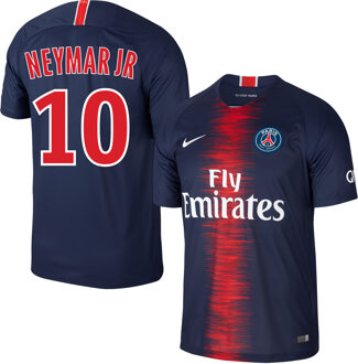 Nike Paris Saint Germain Shirt Thuis 2018-2019 + Neymar Jr 10 (Fan Style) - XL