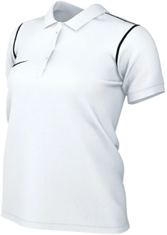 Nike Park 20 Polo Dames wit - zwart - M