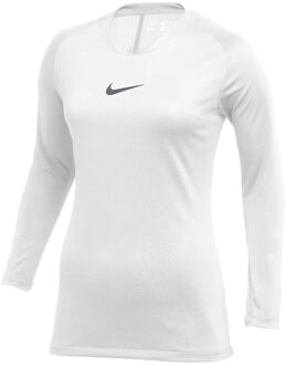 Nike Park Dry First Layer LS Shirt Dames wit - M
