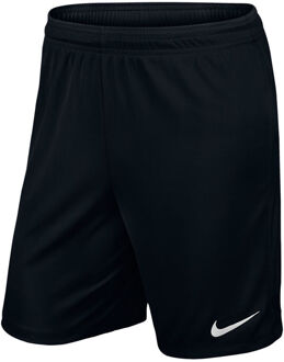 Nike Park Ii Knit Nb Sportshort Heren - Black/White - Maat L