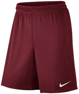 Nike Park II Knit Short Bordeaux Rood - XL