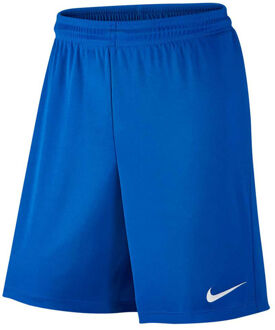 Nike Park II Knit Short Heren Sportbroek - Maat S  - Mannen - blauw