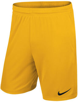 Nike Park II Knit  Sportbroek - Maat S  - Mannen - geel