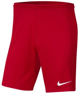 Nike Park III Sportbroek - Maat 116  - Unisex - rood