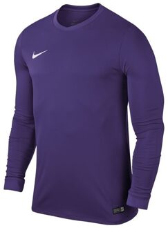 Nike Park VI LS Teamshirt Heren Sportshirt - Maat L  - Mannen - paars/wit