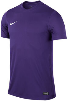 Nike Park VI SS Teamshirt Heren Sportshirt - Maat S  - Mannen - paars