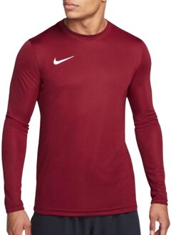 Nike Park VII LS  Sportshirt - Maat M  - Mannen - bordeaux rood