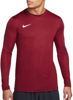 Nike Park VII LS  Sportshirt - Maat M  - Mannen - bordeaux rood