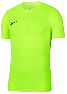 Nike Park VII SS Sportshirt - Maat 116  - Unisex - lime groen