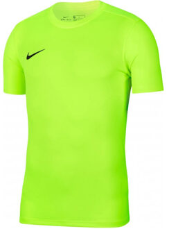 Nike Park VII SS Sportshirt - Maat S  - Mannen - lime groen