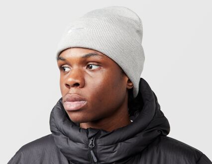 Nike Peak Swoosh Beanie, grijs - One Size