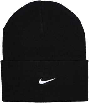 Nike Peak Winter mutzen Unisex - Zwart - One Size - Wol Black