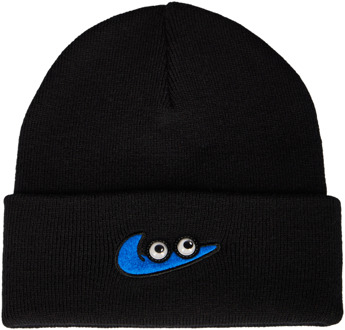 Nike Peak Winter mutzen Unisex - Zwart - One Size - Wol Black