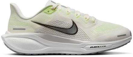 Nike Pegasus 41 Neutrale schoen Dames-wit, neongeel - 42