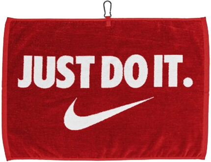Nike Performance Golf Katoenen Handdoek (Rood) - One Size