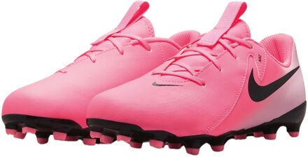 Nike Phantom GX II Academy FG/MG Voetbalschoenen Junior roze - zwart - 32