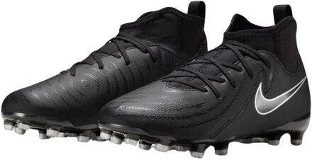Nike Phantom Luna II Academy FG/MG Voetbalschoenen Junior zwart - zilver - 36