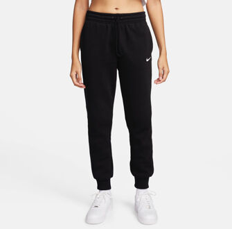 Nike PHNX Fleece Mid-Rise Standard Trainingsbroek Dames zwart - L