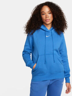 Nike PHNX Fleece Standard Sweater Met Capuchon Dames blauw - XS