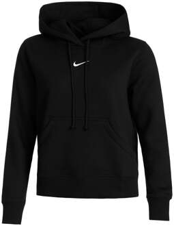 Nike PHNX Fleece Standard Sweater Met Capuchon Dames zwart
