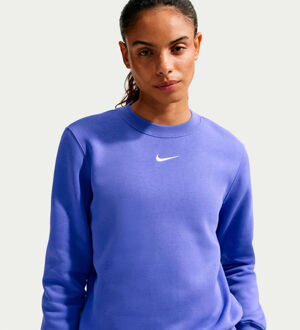 Nike Phoenix Fleece Crew Sweatshirt Dames-blauw - M