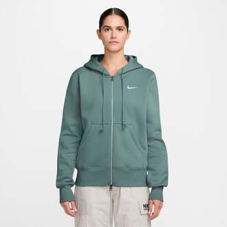 Nike Phoenix Fleece Full-Zip Sportjas Dames-Salie - M
