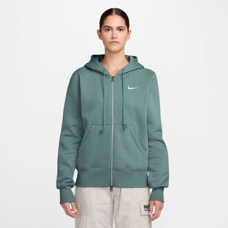 Nike Phoenix Fleece Full-Zip Sportjas Dames-Salie - S,M