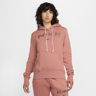 Nike Phoenix Fleece Sportsweater Dames M/38. Pink
