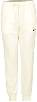 Nike Phoenix Fleece Trainingsbroek Dames-Crème,Zwart - XS,S,M,L