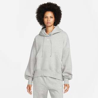 Nike Phoenix Hoodies Dames - Grijs - Maat XS Grey