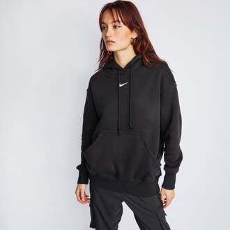 Nike Phoenix Hoodies Dames - Zwart - Maat XL Black