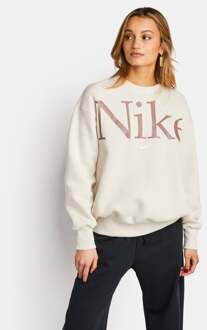 Nike Phoenix Os - Dames Sweatshirts Beige - XL