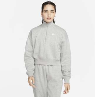 Nike Phoenix Trainingspakken Dames - Grijs - Maat XL - Katoen Fleece Grey