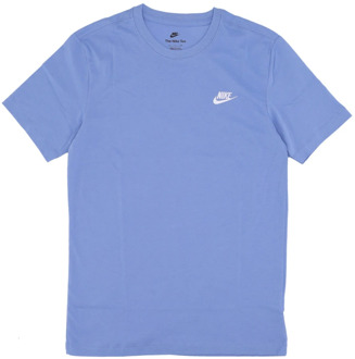 Nike Polar Streetwear Club Tee Nike , Blue , Heren - XL