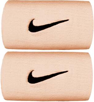 Nike Premier Doublewide Zweetband Verpakking 2 stuks Unisex-abrikoos - nosize