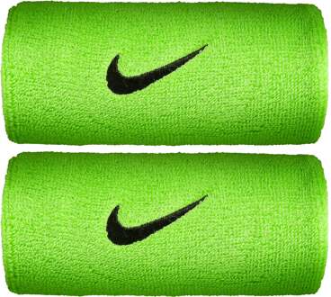 Nike Premier Doublewide Zweetband Verpakking 2 stuks Unisex kaki - nosize