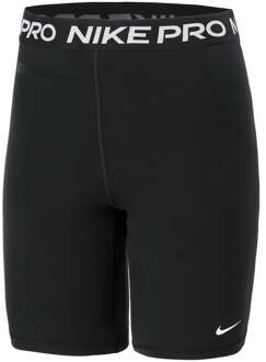Nike Pro 365 High Waist 7in Short Voor Tennisballen Dames-Zwart,Wit - XS