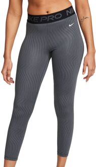 Nike Pro 7/8 Mid Rise sportlegging dames lang Antraciet - 36/S